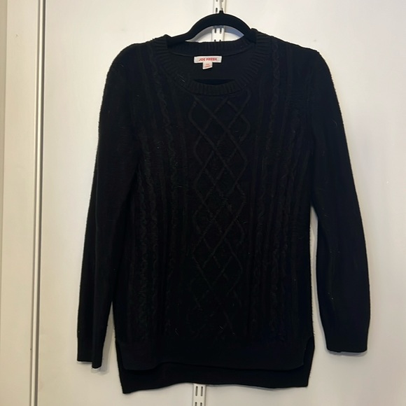 Joe Fresh Scoop Neck Cable knit Sweater - Picture 1 of 2